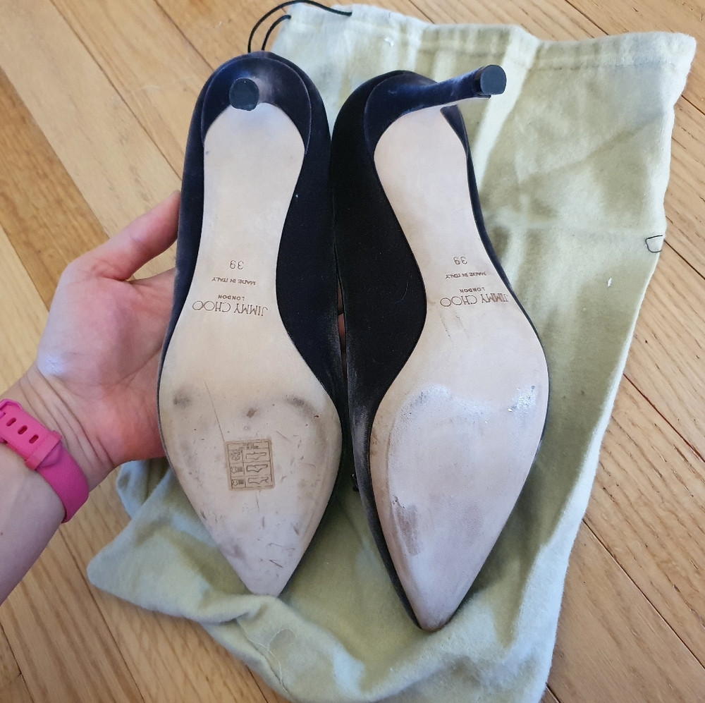 Jimmy Choo Marvel 85 Pumps - Picture 7 of 8